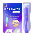 Skiennix Bikini Trimmer for Women - Electric Shaver with LED Light, IPX7 Waterproof, USB-C Rechargeable | Violet Haze