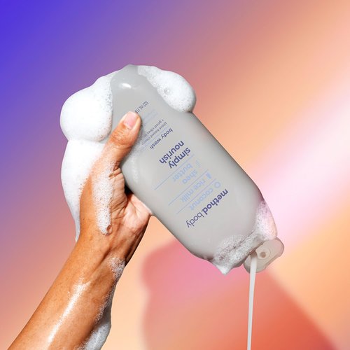 Method Body Wash, Simply Nourish, Paraben and Phthalate Free, 18 oz (Pack of 3)