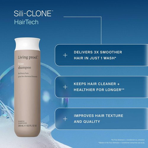 Living Proof No Frizz Shampoo & Conditioner Duo - Smooth & Manageable Hair | 8 oz Each