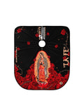 Illuzien Noche La Fe PRO Barber Cape, Hair Cut Cape, Water-Resistant Barber Accessories, Professional (Snap)