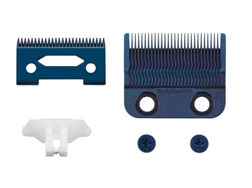 BaBylissPRO Blue Titanium Precision Fade Fine Detailing Blade MIM Process