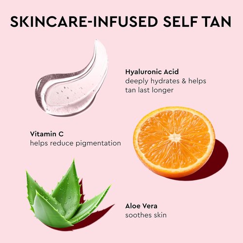 Tanologist Dark Self Tan Mousse - Streak-Free Tinted Formula for Natural Glow | 6.76 fl. oz/200 ml