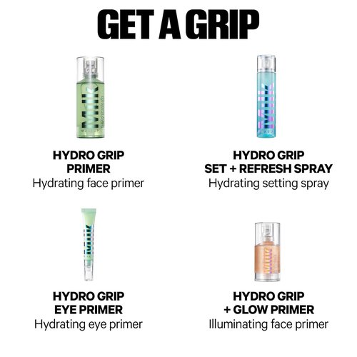 Milk Makeup Hydro Grip Primer - Hydrates & Grips Makeup for 12 Hours - Fragrance-Free, Vegan, Cruelty-Free