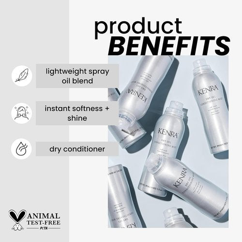 Kenra Professional Dry Oil Conditioning Mist - Nourishing Hair Treatment | Lightweight & Non-Greasy