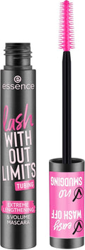 Essence | Lash Without Limits Extreme Lengthening & Volume Mascara | Waterproof, Vegan & Cruelty-Free
