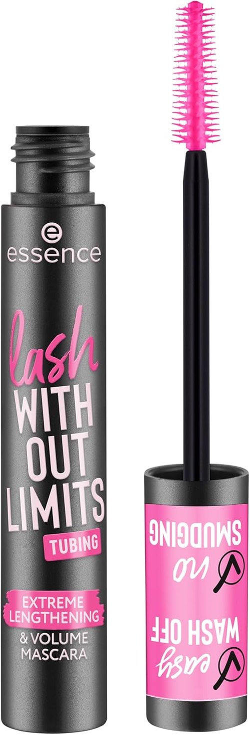Essence | Lash Without Limits Extreme Lengthening & Volume Mascara | Waterproof, Vegan & Cruelty-Free