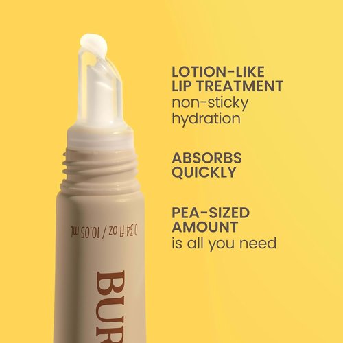 Burt’s Bees Lip Milk - Toasted Coconut Daily Lip Moisturizer | Vitamin-Enriched Hydrating Balm, 0.34 Fl Oz