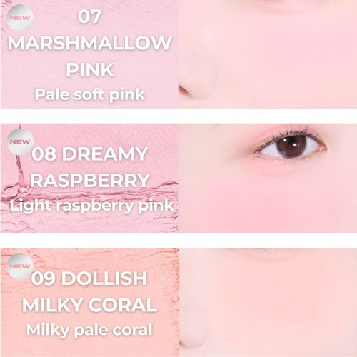 ABOUT TONE Fluffy Wear Blusher - Soft Matte Pressed Powder Cheek Blush | Blendable Vegan Makeup in Mood Lavender