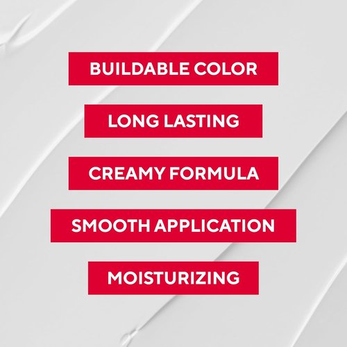 Mirabella Smudge Proof Lipstick - Long-Lasting Hydrating Color with Vegan Lanolin & Vitamin E | Rosy Matte Finish