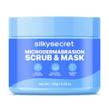 SilkySecret Face Exfoliator (4.23 Oz), Face Scrub, Microdermabrasion Facial Scrub Exfoliator with Natural Pumice, Peptides & Botanical Extracts, Facial Exfoliator for Smooth and Refreshed Skin