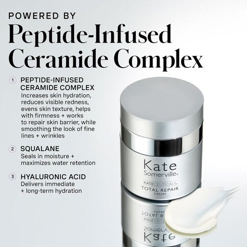 Kate Somerville Total Repair Cream - Advanced Anti-Aging Moisturizer for Wrinkles & Fine Lines, 1 Fl Oz