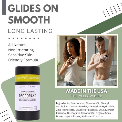 Regine Switzerland Magnesium Deodorant - Natural, Aluminum-Free Formula for Sensitive Skin | Long-Lasting Protection