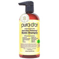 PURA D'OR Original Gold Label Anti-Thinning Shampoo - Clinically Tested Formula with Biotin & Argan Oil - Sulfate-Free, 16 fl oz