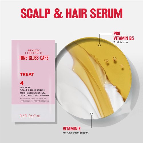 Revlon ColorSilk Demi Permanent Hair Color Kit - 2X Shinier, 4X Stronger | 6G Light Golden Brown, 4.5 fl oz