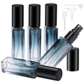 Segbeauty Travel Perfume Bottle Set - 5 Refillable 10ML Mini Glass Containers with Funnel & Pipette