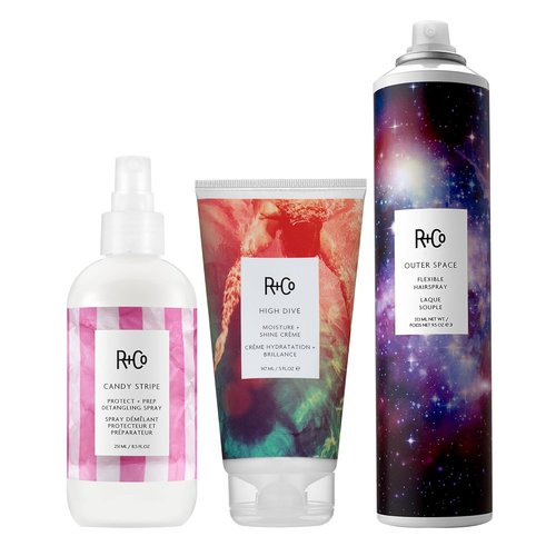 R+Co Outer Space Flexible Hairspray - Lightweight & Sticky-Free Formula | Vegan & Cruelty-Free | 9.5 Oz