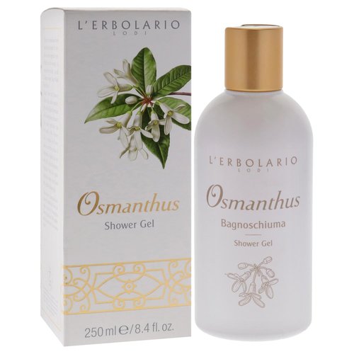 L'Erbolario Shower Gel - Moisturizing Floral Body Wash for Radiant Skin - Osmanthus - 8.4 oz