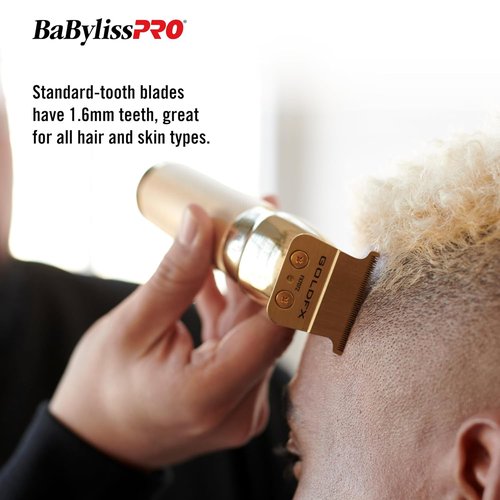 BaBylissPRO Replacement T-Blades - Standard & Fine-Tooth for Hair Trimmers | FX787, FX799, FX726, FX729