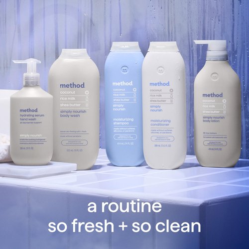 Method Hand Wash, Hydrating Serum, Simply Nourish, 10 oz (Pack of 3)