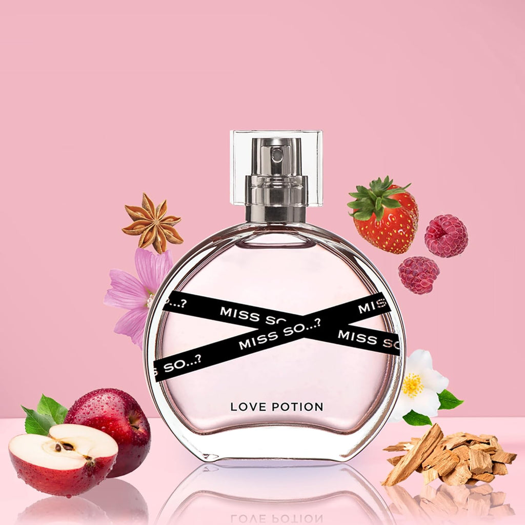 So…? Secret Crush Eau de Parfum for Women - Vegan Fragrance with Jasmine, Cherry Blossom & Musk - 1.7 oz Travel Size