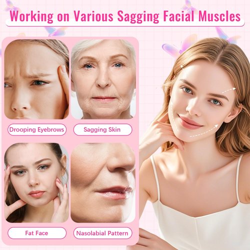 Face Lift Tape Invisible with String – 60 PCS Neck Tape Lifting Invisible for Instant Lifting Eye Brow Wrinkles, Ultra-Thin Facial Lifter, Facelift Stickers for Special Events & Makeup-Friendly Use