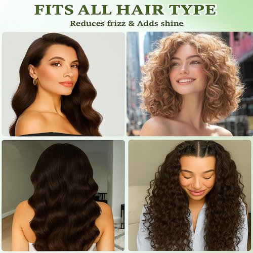 Skiennix Curl Defining Brush - Detangling & Shaping Tool for Curly Hair | Vented Design, Reduces Frizz (Green)