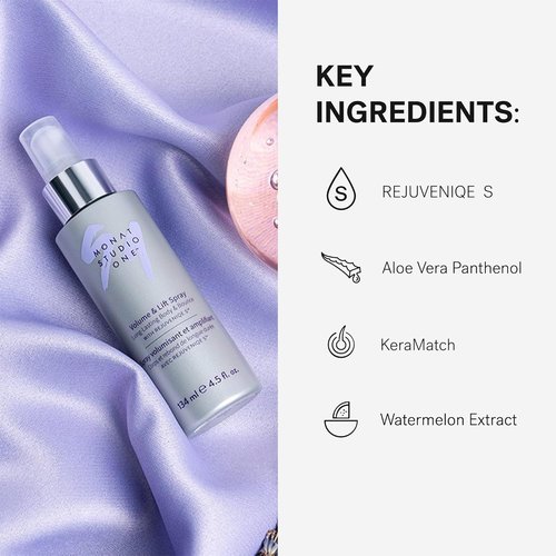 MONAT Studio One Root Boosting Volumizing Spray - Salon-Quality Hair Plumping for Maximum Volume