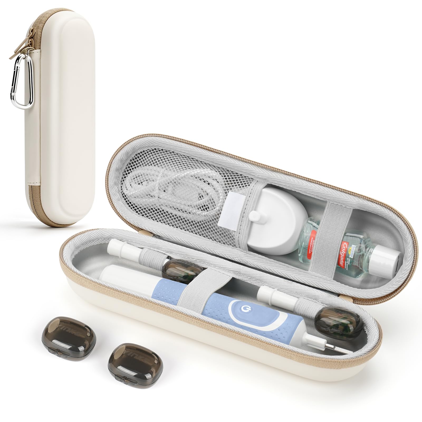 Yinke 2.0 Electric Toothbrush Case For Oral B/Oral-B Pro/Philips Sonicare/Aquasonic Toothbrush, Travel Electric Toothbrush Case