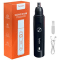 7AM2M Personal Care Electric Nose and Ear Hair Trimmer – Rechargeable, 9000 RPM High-Speed Precision Cutting, Detachable Washable Blade, Portable Design Black