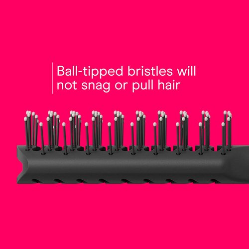 Conair Grip & Lift Vent Hairbrush Set - Full & Mid-Size Nylon Bristle Brushes for Blowout Styling