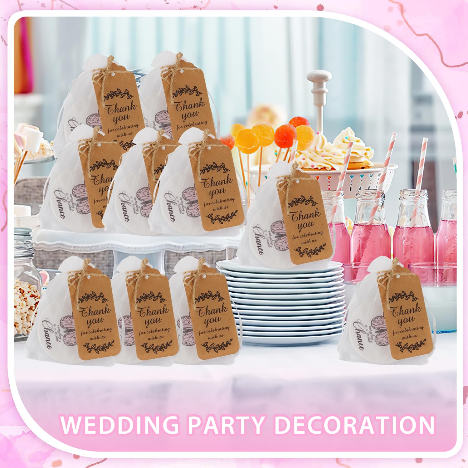 wxfdac 24Pcs Butterfly Compact Mirrors Bulk Wedding Party Favors for Guests, Inspirational Cute Portable Folding Makeup Mirrors Set, Return Gifts for Bachelorette Wedding Bridal Party Souvenir Gift