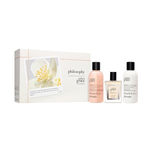 Philosophy Radiant Grace Eau De Parfum - Warm Floral Women's Perfume - Long-Lasting Fragrance with Sandalwood & Jasmine