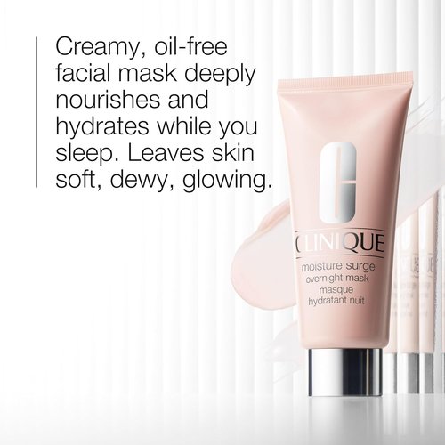 Clinique Hydration Heroes Gift Set - Moisture Surge 100H Moisturizer & Overnight Mask | Travel Size Trio for Hydrated Glow
