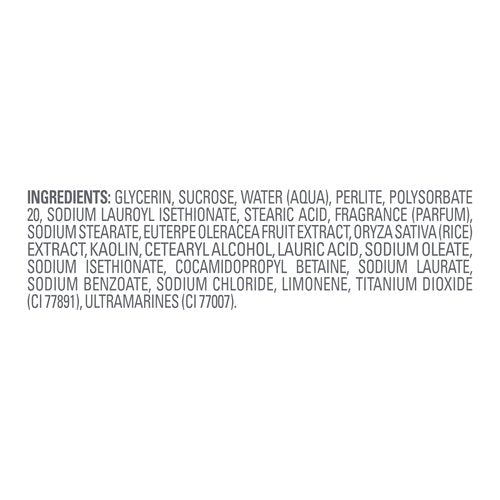 Dove Body Scrub Velvet Acai & Rice Milk For Women For Exfoliated & Hydrated skin 15 OZ