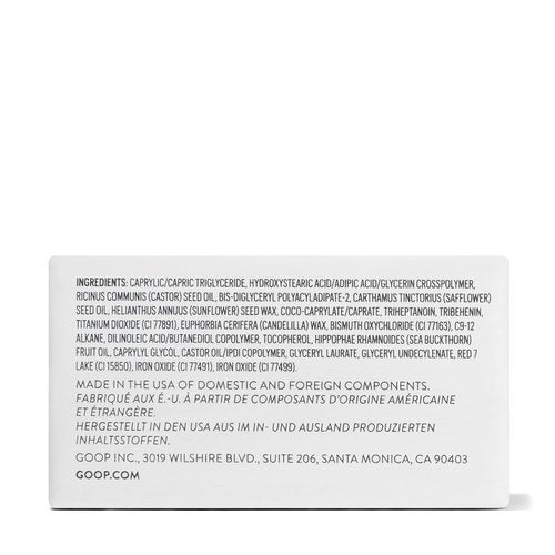 goop Beauty Cream Blush | Sheer Pop of Color for Lips & Cheeks | Vitamin C, Vitamin E & Safflower Oil | Natural Makeup for Glowing Skin | 0.5 oz | Velvelteen - Sheer Mauve