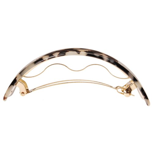 France Luxe Extra Volume Barrette - Ivory Tokyo
