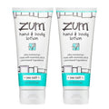 Indigo Wild Zum Hand & Body Lotion - Natural Moisturizer with Shea Butter & Jojoba Oil - Sea Salt Scent | 6 fl oz (2 Pack)