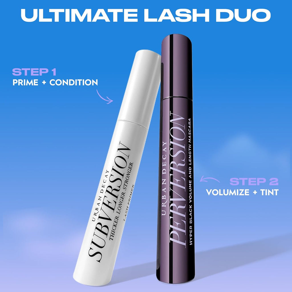 Urban Decay Perversion Mascara - Black Volumizing & Lengthening Formula, Smudge-Resistant, 16HR Wear