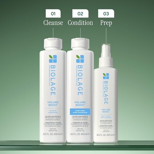 Biolage Volume Boost Conditioner - Weightless Moisture & Shine for Fine Hair | Vegan & Paraben-Free