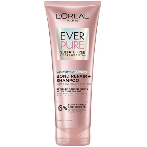 L'Oreal Paris Bond Repair+ Shampoo - Sulfate Free Formula with Amino Acid Complex | 6.8 Fl Oz