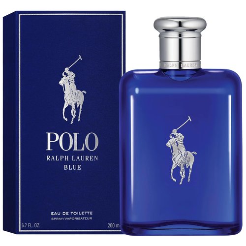 Ralph Lauren Fragrances - Polo Blue Men's Cologne - Aquatic & Fresh Eau de Toilette - Citrus, Sage, Suede Notes
