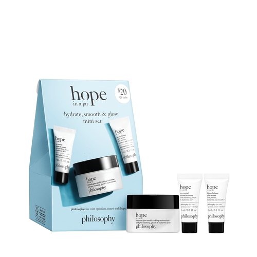 Philosophy Hope In A Jar Mini Skincare Essentials Set - Hydrating & Nourishing Formula