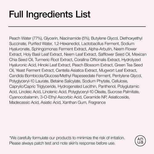 Anua Peach 70 Niacinamide Serum, Daily Glow Serum For Face, Skin Tone & Dullness Care with Vitamin B12, Lightweight, Hydrating For Glass Skin Effect, Korean Skin Care, 1.01 fl.oz
