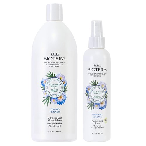 Biotera Styling Defining Gel - Alcohol-Free Flexible Sculpting & Shaping | Radiant Shine, No Flaking