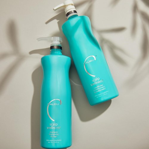 Malibu C Wellness Shampoo & Conditioner Duo - Nourishing Formula | 33.8 oz Each