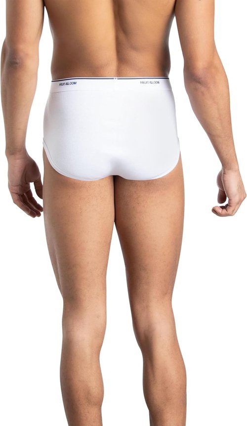 Fruit of the Loom Men's Briefs - Tag-Free & Moisture-Wicking Comfort | Assorted Color Multipacks