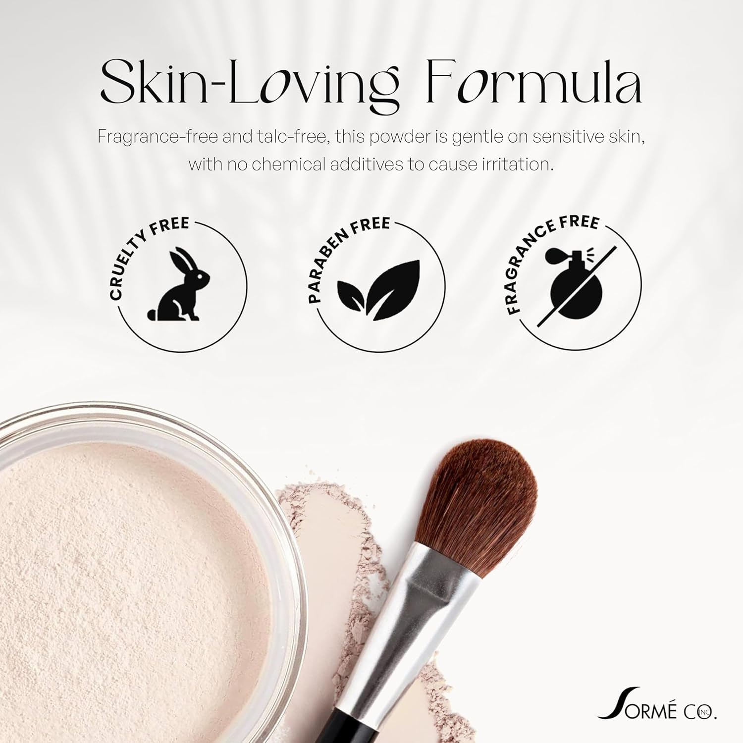 Sorme Treatment Cosmetics Mineral Secret Powder - Hypoallergenic Matte Setting Powder with SPF15 | Oil-Control Formula