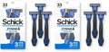 Schick Xtreme 4 Outlast Razor â€” Schick Xtreme4 Disposable Razors Men, 3 Count (Pack of 2)