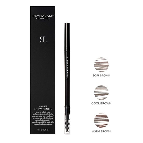 RevitaLash Cosmetics Hi-Def Brow Pencil - Hypoallergenic & Cruelty-Free for Perfect Brows