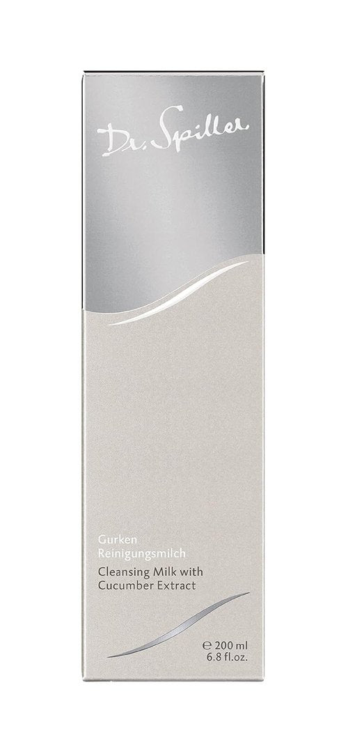 Dr. Spiller Cleansing Milk - Biomimetic Skin Care with Cucumber Extract | 200ml/6.8oz